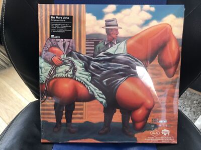 LIMITIERT THE MARS VOLTA AMPUTECHTURE VINYL ME PLEASE ORANGE BLUE MARBLE DBL VINYL