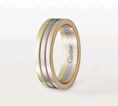 New Cartier Vendome Louis Cartier Ring 18k Multi Tone Gold Size Women s 5.5 eBay