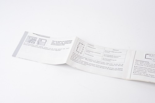 Mode d'emploi  pour Minolta Riva Zoom 105EX et Freedom Zoom 105EX (Allemand) - Photo 2 sur 5