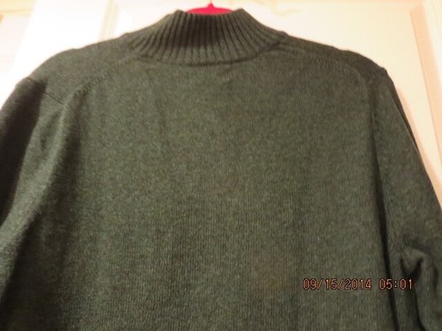 MEN'S SWEATER--DARK GREEN--EXTRA SOFT--#TA 13-19 - Picture 17 of 24