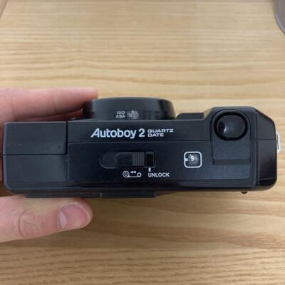 #300★動作品★ Canon Autoboy2 Canon Autoboy 2 Point & Shoot 35mm Film Camera Tested