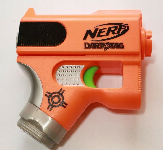 2005 Nerf Crossfire Sidearm Pistol Revolver Dart Tag Gun Great Condo Blaster Toy | eBay