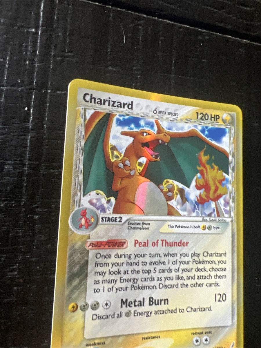 Pokémon TCG Charizard (Delta Species) EX Crystal Guardians 4 Pokémon TCG Charizard (Delta Species) EX Crystal Guardians 4