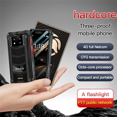 SOYES S10max 128GB ブラック Amazon | SOYES S10 MAX ミニスマートフォン IP68防水 防塵 頑丈な電話