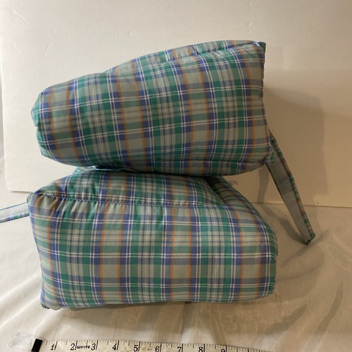 Posey 6115 Par Adulto L Multicolor Acolchado Pastel Cuadros Talón Almohadas Soporte - Imagen 11 de 11