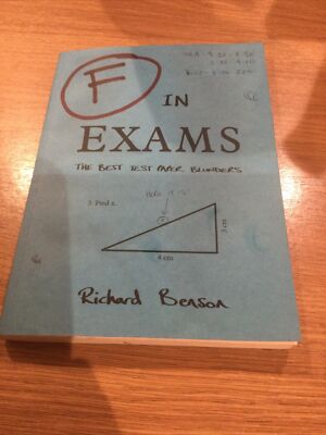 F In Exams The Best Test Paper Blunders, Richard Benson Paperback Book