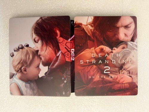 Death Stranding 2 On The Beach “CUSTOM” G2 Steelbook Steelcase PS4/PS5 (NO GAME) - Picture 5 of 5