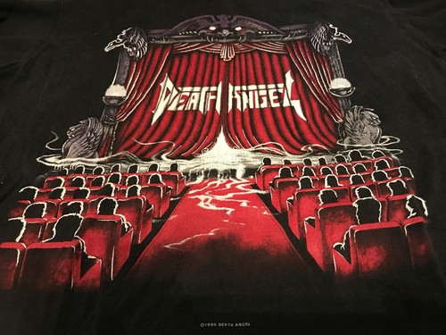 Vintage 1990 Death Angel Act III Tour Shirt Size Medium Rock Thrash Metal - Bild 3 von 6