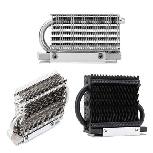 HR-09 2280 Pro Radiator SSD Cooler Fully Electroplated Aluminum SSD Heat Sink