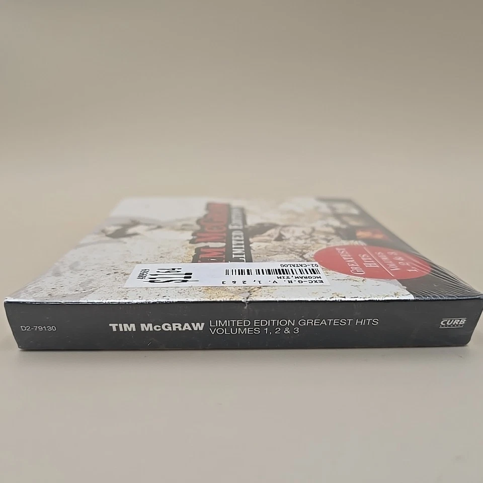 Tim McGraw LIMITED EDITION GREATEST HITS VOL 1, 2 & 3 - SEALED CD SET NEW 2008 - Image 3 of 4