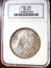 1900-P $1 NGC MS64 - Morgan Dollar - Rim Toned Beauty