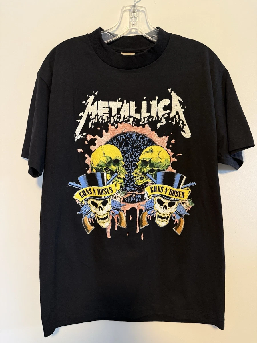 Guns N Roses Metallica Indiana Men's Vintage T-Shirts for sale | eBay