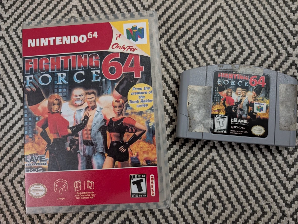Fighting Force 64 Video Games for sale | eBay Fighting Force 64 Video Games for sale | eBay