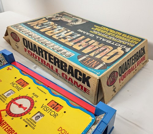 1970 Transogram NFL Quarterback Computerized Action Football Game Works Complete - Picture 9 of 11