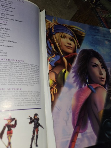 Final Fantasy X-2 Limited Edition Official Strategy Guide Art Book Very Good - Picture 9 of 10