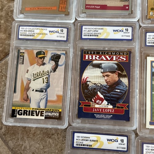 1994 Classic Alex Rodriguez Cream of the Crop RC Rookie #C-11 WCG 10 BUNDLE LOT - Picture 5 of 14