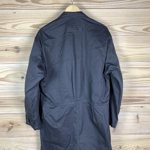 Duluth Trading Tuta Uomo Media Grigio Tela Doppia Zip Tasche Lavoro - Foto 10 di 13