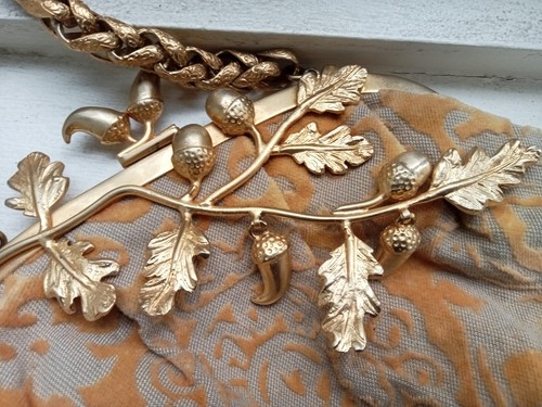 Roberto Cavalli Divine Brocade Evening Clutch Bag Gold Metal Embellished Detail - Picture 3 of 18