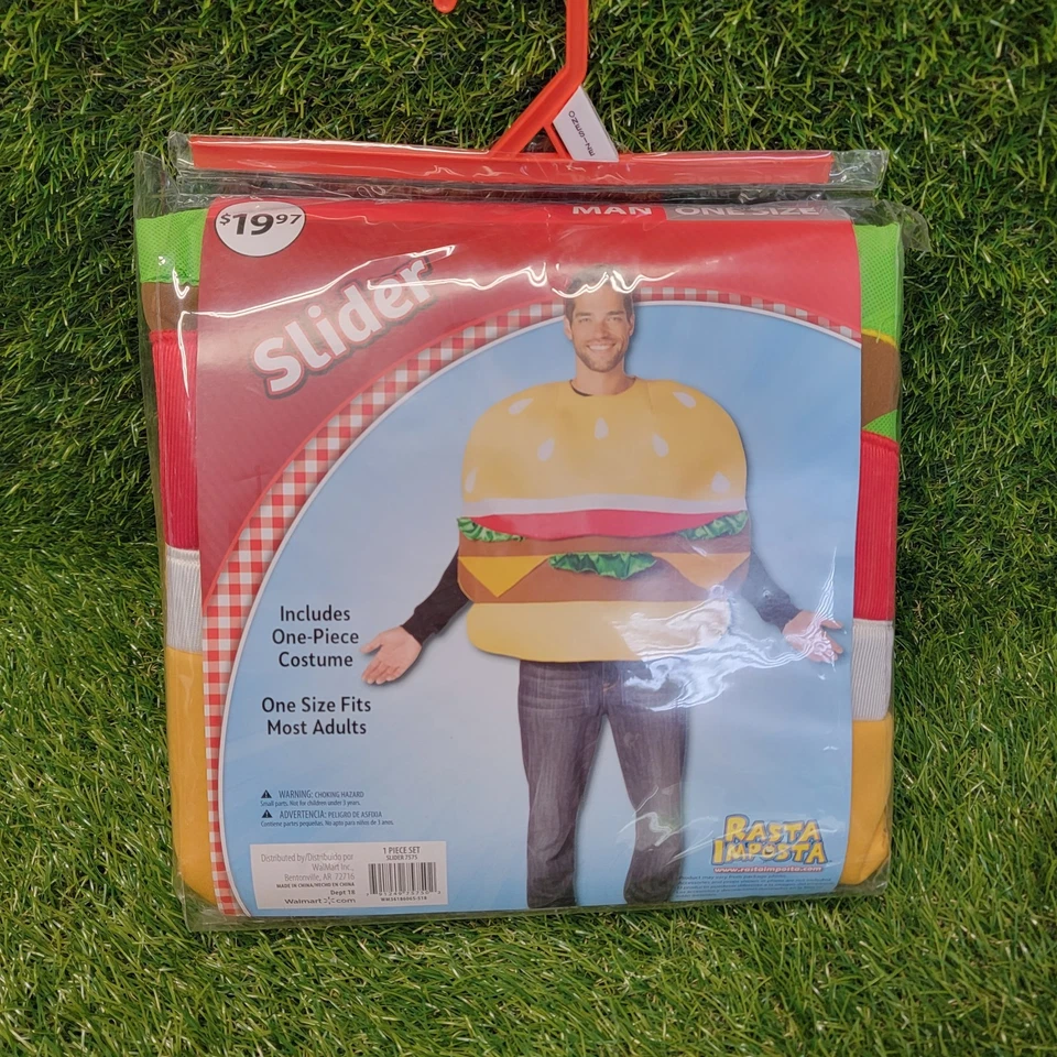 Disfraz Deslizante Rasta Imposta Hombre Talla Única - Nuevo - Halloween - Fiesta Foto 4 de 4