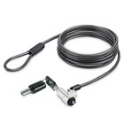 StarTech.com Laptop Cable Lock Compatible With Noble Wedge; 6Ft (2m), Anti-Theft