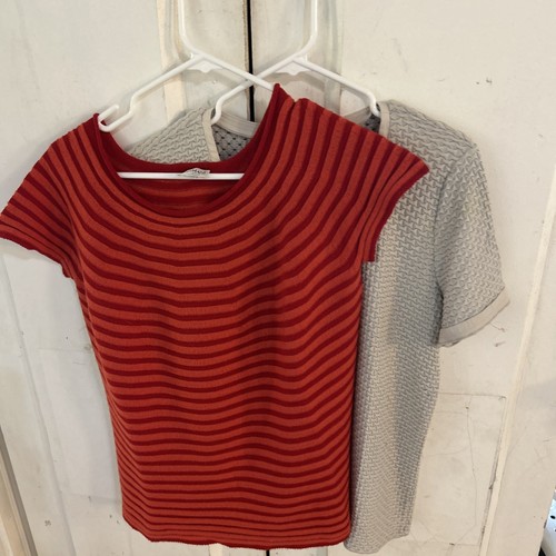 (2) ARMANI Collezioni Maglia Top Blusa Maglione Camicia Tg 14 - Foto 2 di 15