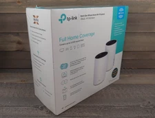 TP-Link Deco Tri-Band Wi-Fi 6 Mesh Router System 2-Pack 5500 Sq Ft W7200 - NEW!