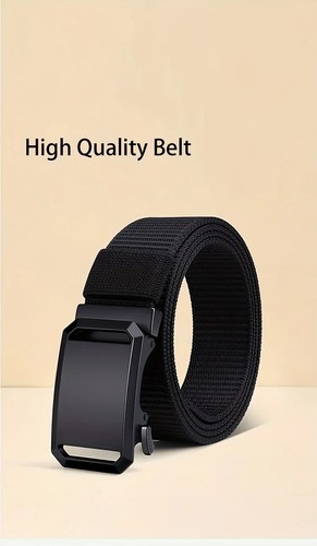 Mens Tactical Nylon Ratchet Belt Adjustable Buckle 120Cm Quick Release Design - Picture 9 of 23