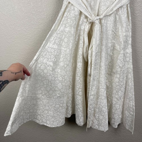Vestido Marc By Marc Jacobs Mujer 8 Wicken Blanco Amalie Volantes Floral Quinn Fabray - Imagen 10 de 18
