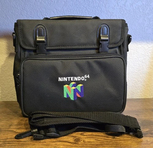 Vintage 1990s Nintendo 64 (N64) Padded Travel Bag