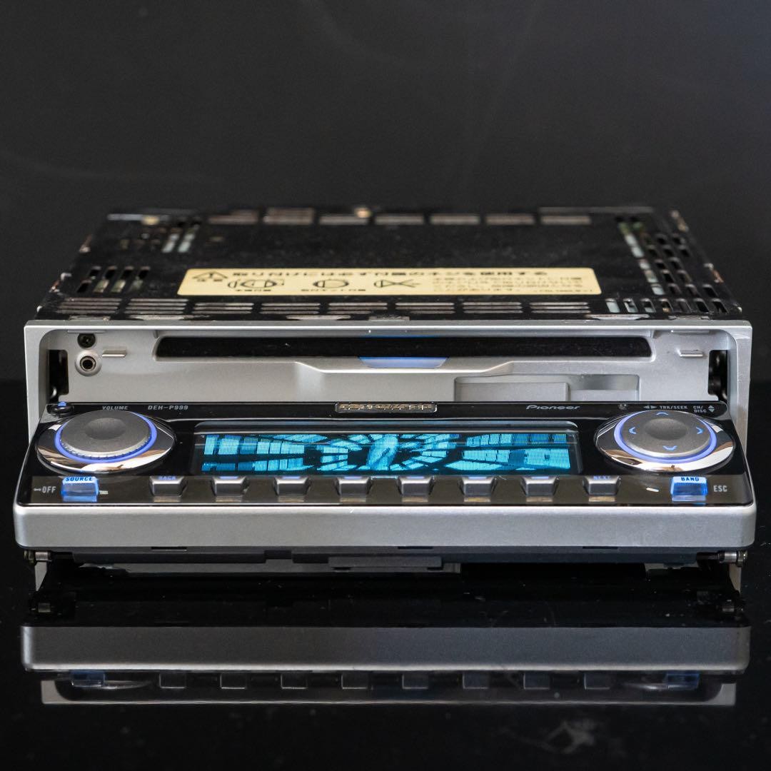 Pioneer Carrozzeria DEH-P999 Car CD Head Unit with Remote Box 2001