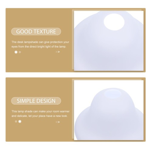 4 Pcs Plastic Lampshade Modern Globe Decorative Shades for Floor - Picture 11 of 12