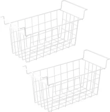 16.5 Inch Freezer Organizer Bins Metal Wire Basket Bins For Chest Freezer Basket