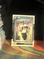 2024 Donruss Optic #218 Cade Stover Rated Rookie Houston Texans