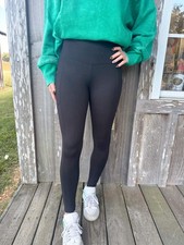 Zenana Black Brushed Microfiber Full Length Leggings