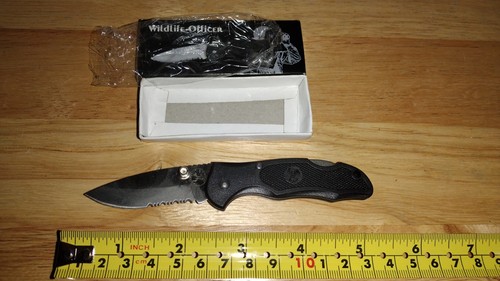 Whitetail Cutlery Wildlife Officer Pocket Knife - Picture 2 of 3