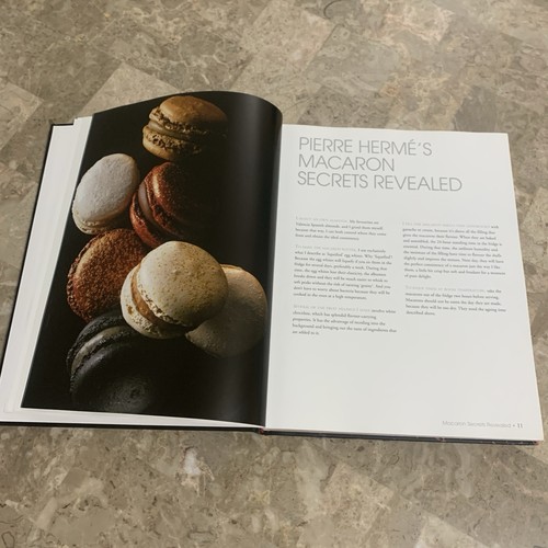 MACARONS Pierre Herme Book Hardcover Cookbook Recipes Baking Photography HC! - Foto 9 di 20