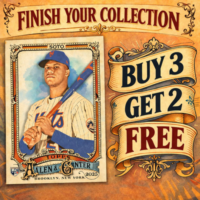 2025 Topps Allen & Ginter You Pick Buy 3 Get 2 MLB - Ohtani, Babe Ruth, Mantle