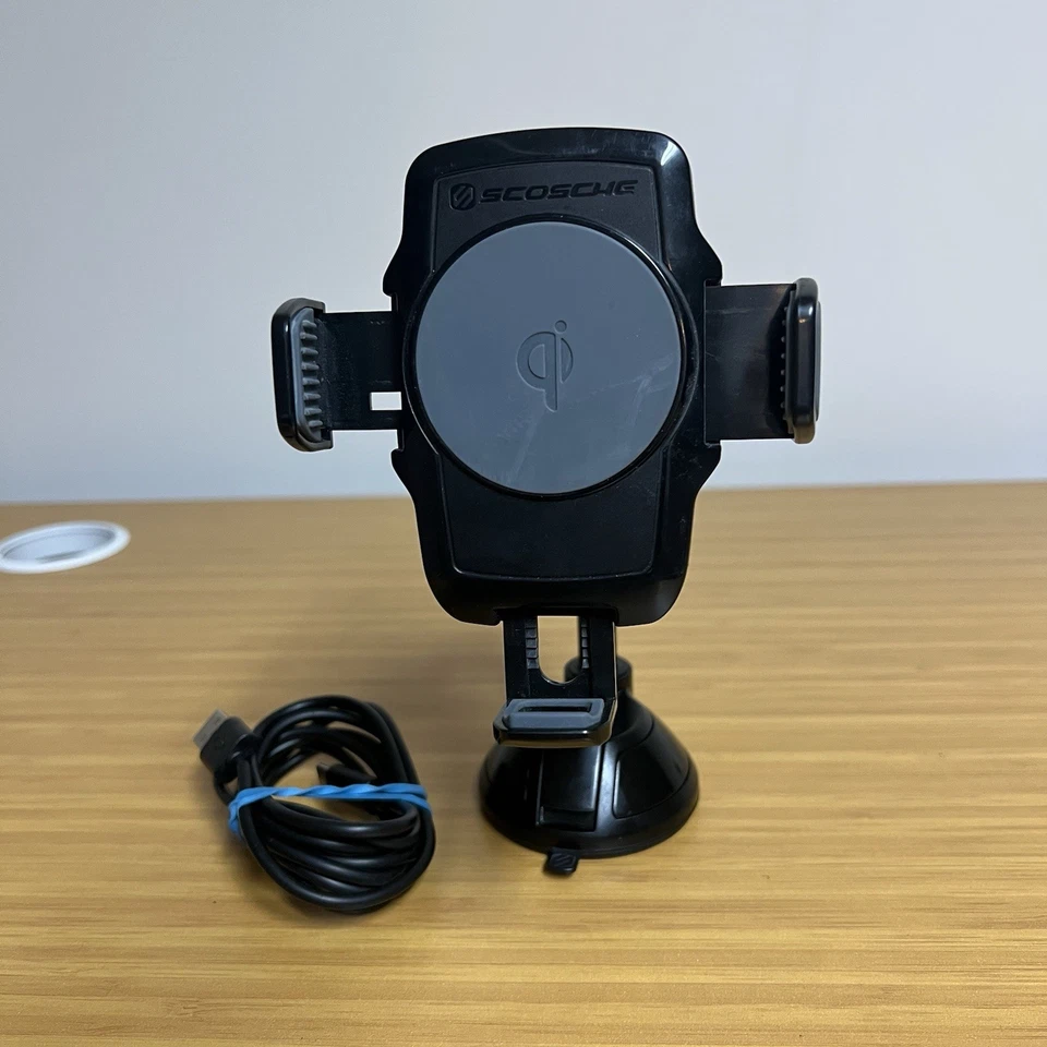 Scosche QM10W MagicMount Wireless Cellphone Charger Cell Phone Mount Holder 3.5" - Image 3 of 4