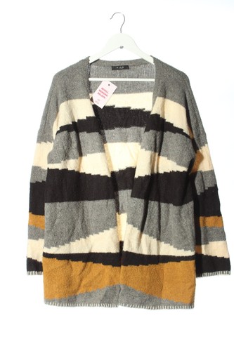 VILA Cárdigan Mujeres Chaqueta Talla EU 40 gris claro-naranja claro-negro - Imagen 4 de 5