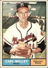 1961 Topps #105 Carl Willey