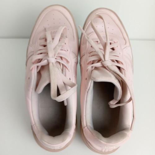 Nike Air Force 1 Pink Platform Trainers Gum Sole Womens UK 6 DJ9446-600 - Picture 5 of 6