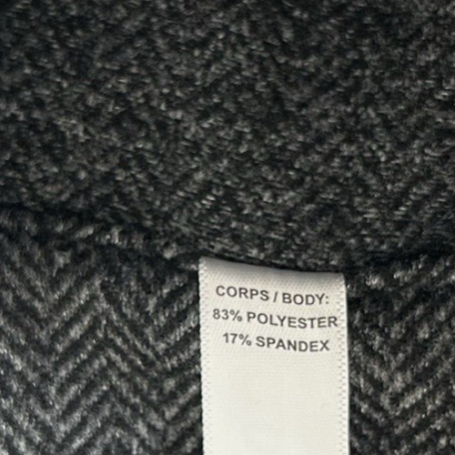 NWT Kyodan Outdoor Women's Sz P/S Gray 1/4 Zip Pullover Small Petite Herringbone - Picture 6 of 6