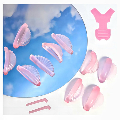 Korean Lash Lift Pads Shields 2025 New No Glue Eyelash Lifting Shield Self Stick