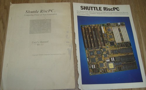 Shuttle RISC Board MIPS R4400-75 MHz, SCSI II-Controller, Windows NT 3.1 - Photo 11/15