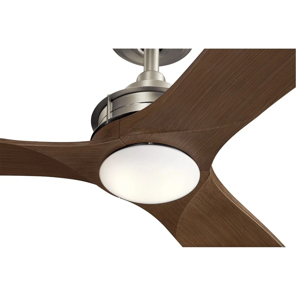 Kichler Lighting 300356NI Ried Indoor Ceiling Fan Brushed Nickel - Image 2 of 4
