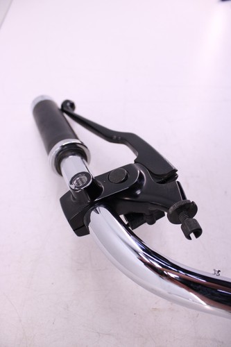 05-07 YAMAHA V STAR 650 XVS650 CUSTOM HANDLEBARS W/ RISSER CLAMP SET CLUTCH - Picture 4 of 5