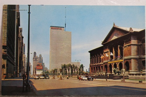 Illinois IL Chicago Michigan Avenue New Look Postkarte alte Vintage Karte Ansicht Post