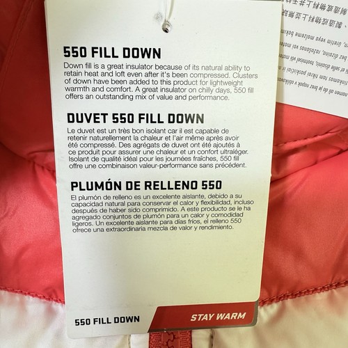NWT Nike 550 Down Puffer Vest Womens M Hooded Full Zip Athletic Dept Vintage - Picture 9 of 23