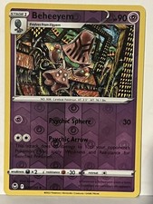Beheeyem Reverse Holo 080/195 SWSH12: Silver Tempest NM Pokemon Fast Ship