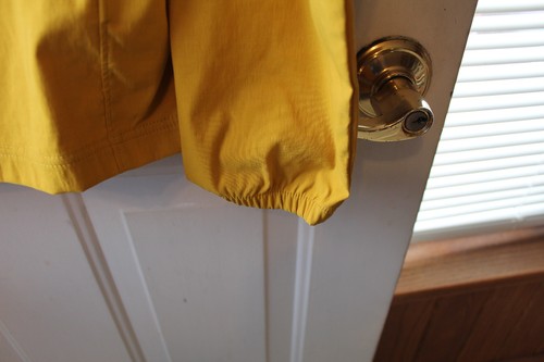 XXS THE NORTH FACE ANORAK STYLE PULLOVER WINDBREAKER JACKET W/ HOOD GOLDENROD - Picture 4 of 7